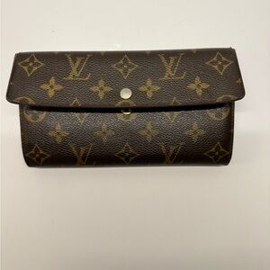Authentic Pre-Owned Louis Vuitton Monogram Sarah Long Wallet